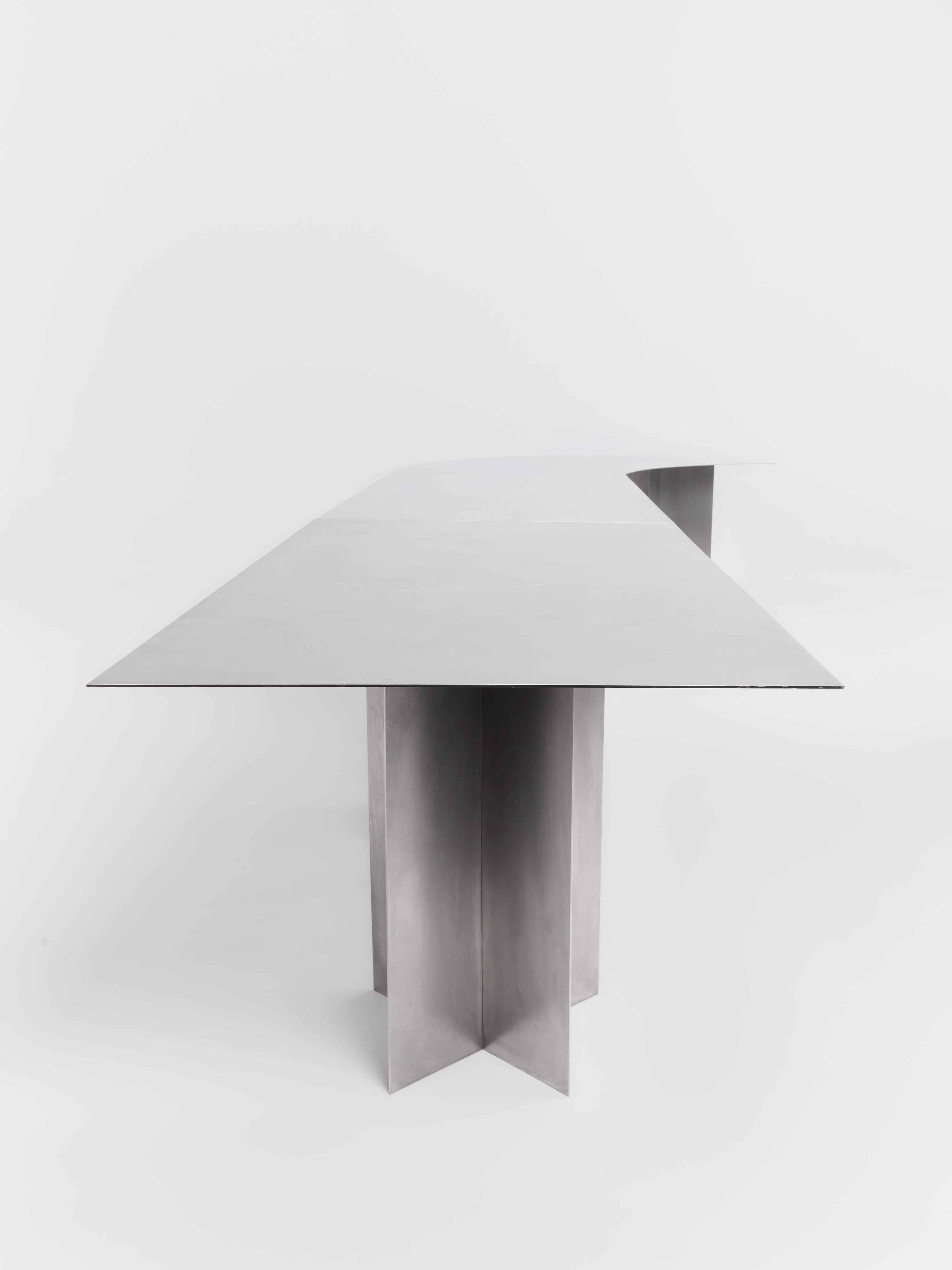 Stainless steel table